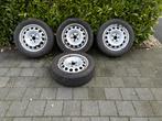 Winterbanden op stalen velg 16”, Ophalen, Gebruikt, 16 inch, Band(en)