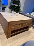 Table de salon en teck, Maison & Meubles, Tables | Tables de salon, Teck, Moins de 50 cm, 50 à 100 cm, Enlèvement