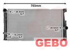 BMW F10/F11 2010 T/M 2017 Radiator Benzine 528I 1711 8672 01, Ophalen of Verzenden, 6 maanden garantie, Nieuw, BMW