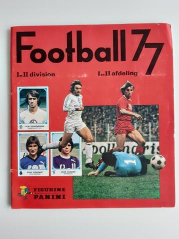 Panini Album Football Belge 1977 - incomplet 