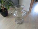 Grote Vaas 52 cm uit helder glas met 2 handvaten, Huis en Inrichting, Woonaccessoires | Vazen, Ophalen, Overige kleuren, 50 tot 75 cm