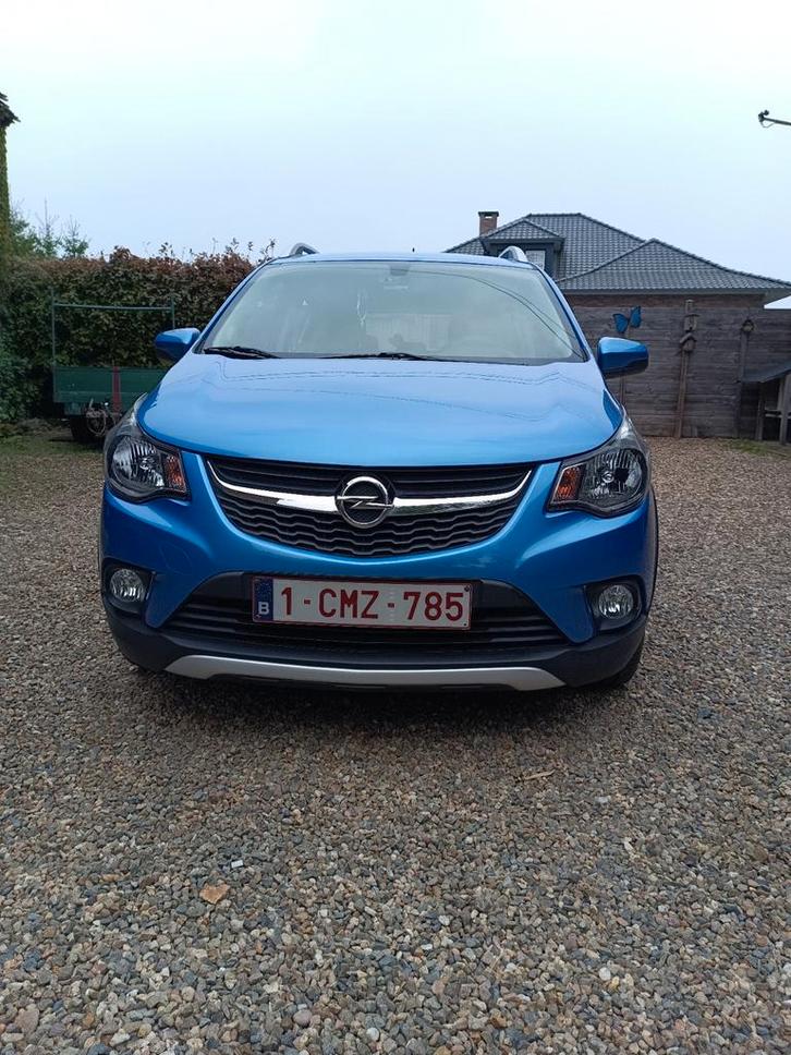 Mooie Opel Karl Rocks 56500 km uit 2017, Auto's, Opel, Particulier, Karl, ABS, Airbags, Airconditioning, Bluetooth, Boordcomputer
