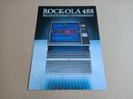 Flyer: Rock-ola 488 (1980) jukebox, Verzamelen, Automaten | Jukeboxen, Verzenden