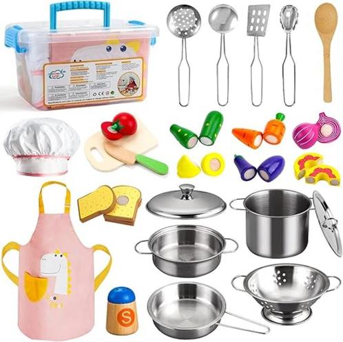 Keukenset voor Speelkeuken SNELEL GRATIS LEVERING, Kinderen en Baby's, Speelgoed | Speelkeukens, Nieuw, Speelkeuken-accessoire