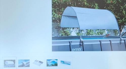 Overkapping tegen zon voor Intex zwembad, Tuin en Terras, Zwembad-toebehoren, Nieuw, Overige typen, Ophalen