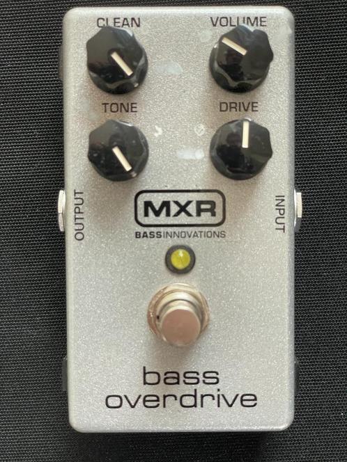 MXR basoverdrive (M89), Muziek en Instrumenten, Effecten, Zo goed als nieuw, Distortion, Overdrive of Fuzz