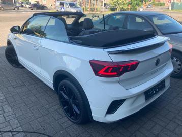 T-ROC Cabrio 150tsi -AUTOMAAT - R-LINE -LEDER -GPS -App -Cam beschikbaar voor biedingen