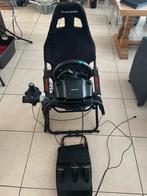Logitec g29 stuur met playseat stoel, Ophalen, Zo goed als nieuw, Stuur of Pedalen, PlayStation 5