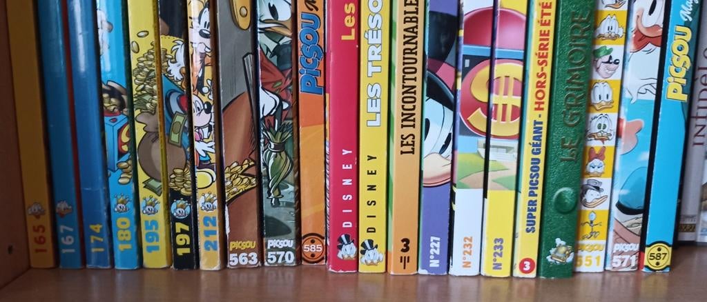 Livres Picsou 
3€ pour un
Envoi possible, Enlèvement, Utilisé