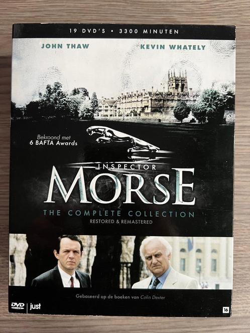 Inspector Morse - De Complete Collectie, CD & DVD, DVD | TV & Séries télévisées, Comme neuf, Coffret, Enlèvement ou Envoi