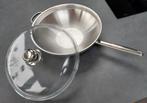 poêle à wok Demeyere avec couvercle en pyrex Demeyere (32 cm, Enlèvement