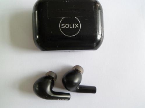 SOLIX draadloze oortjes, USB-C, Item N: 3004227, zwart, Telecommunicatie, Mobiele telefoons | Oordopjes, Gebruikt, Bluetooth, Ophalen of Verzenden