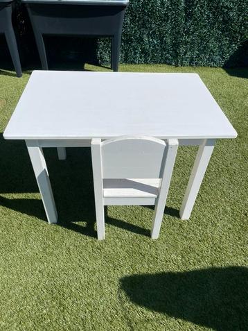 Kindertafel met stoel, Enlèvement, Utilisé, Chaise