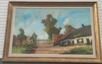 huile sur toile signe henri joseph pauwels beschikbaar voor biedingen