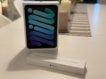 iPad mini 6 – 64 Go – Wi-Fi + Cellular + Apple Pencil 2 beschikbaar voor biedingen