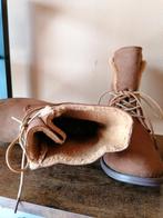 Bottine nubuck synthétique camel 39, Enlèvement ou Envoi, Comme neuf
