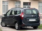 Dacia Lodgy 1.6i • 7 zit • GPS • Airco • Top Wagen, Auto's, Voorwielaandrijving, Zwart, 4 cilinders, 7 zetels