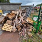 Brandhout te koop 2 tot 3 m3 gratis gemakkelijk toegankelijk, Tuin en Terras, Brandhout, Minder dan 3 m³, Ophalen
