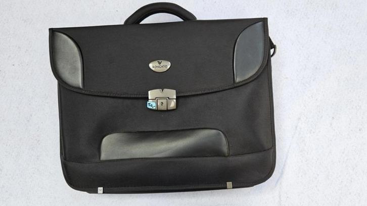 Laptoptas Roncato, Computers en Software, Laptoptassen, Zo goed als nieuw, Aktetas, 16 inch, Ophalen