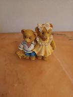 cherished teddies bernard & bernice(heb nog cherished zoeker, Verzamelen, Ophalen of Verzenden, Zo goed als nieuw, Beeldje, Cherished Teddies