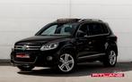 Volkswagen Tiguan 2.0 TDi 4Motion Sportpack R-Line/leer/, Auto's, Automaat, Euro 5, Zwart, 4 cilinders