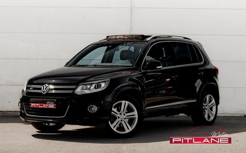 Volkswagen Tiguan 2.0 TDi 4Motion Sportpack R-Line/leer/, Auto's, Volkswagen, Bedrijf, Te koop, Tiguan, 4x4, ABS, Achteruitrijcamera