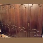 Kleerkast 5 deurs donker eik, Maison & Meubles, Accessoires pour la Maison | Paravents d'intérieur, Enlèvement, Comme neuf