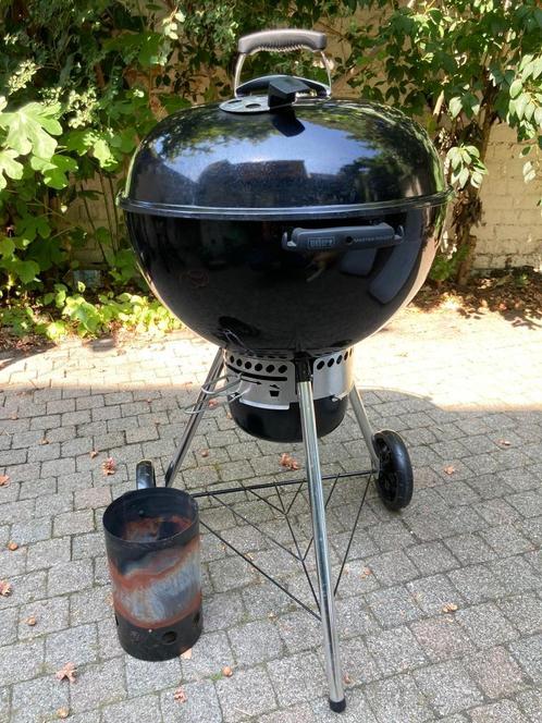 Weber Master Touch, Tuin en Terras, Houtskoolbarbecues, Zo goed als nieuw, Met accessoires, Ophalen