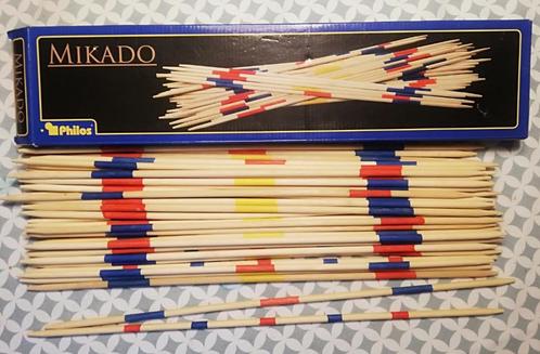 BXL Jeu de Mikado géant 50cm, Hobby en Vrije tijd, Gezelschapsspellen | Overige, Gebruikt, Ophalen of Verzenden