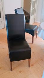 4 buffetstoelen, Huis en Inrichting, Stoelen, Ophalen, Gebruikt, Zwart, Vier