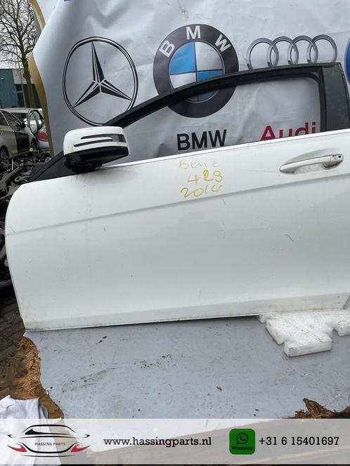 Mercedes C klasse W204 coupe deur linksvoor, Auto-onderdelen, Carrosserie, Deur, Mercedes-Benz, Achter, Rechts, Gebruikt, Ophalen of Verzenden