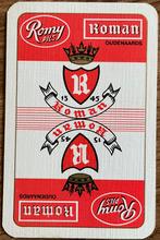 Carte à jouer ROMY PILS/ROMAN/OUDENAARDE, Collections, Enlèvement ou Envoi, Comme neuf, Carte(s) à jouer