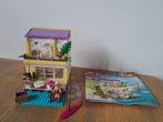 lego friends beachhouse + zwembad, Kinderen en Baby's, Ophalen, Zo goed als nieuw, Complete set, Lego