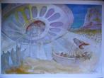 poster Close encounter Isolda Hermes da Fonseca prijs 10€, Antiek en Kunst, Kunst | Etsen en Gravures, Ophalen of Verzenden