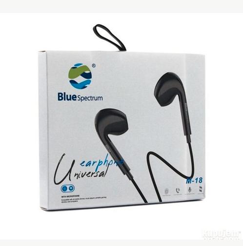 Blue Spectrum oortelefoon zwart, Telecommunicatie, Mobiele telefoons | Oordopjes, Nieuw, Ophalen of Verzenden