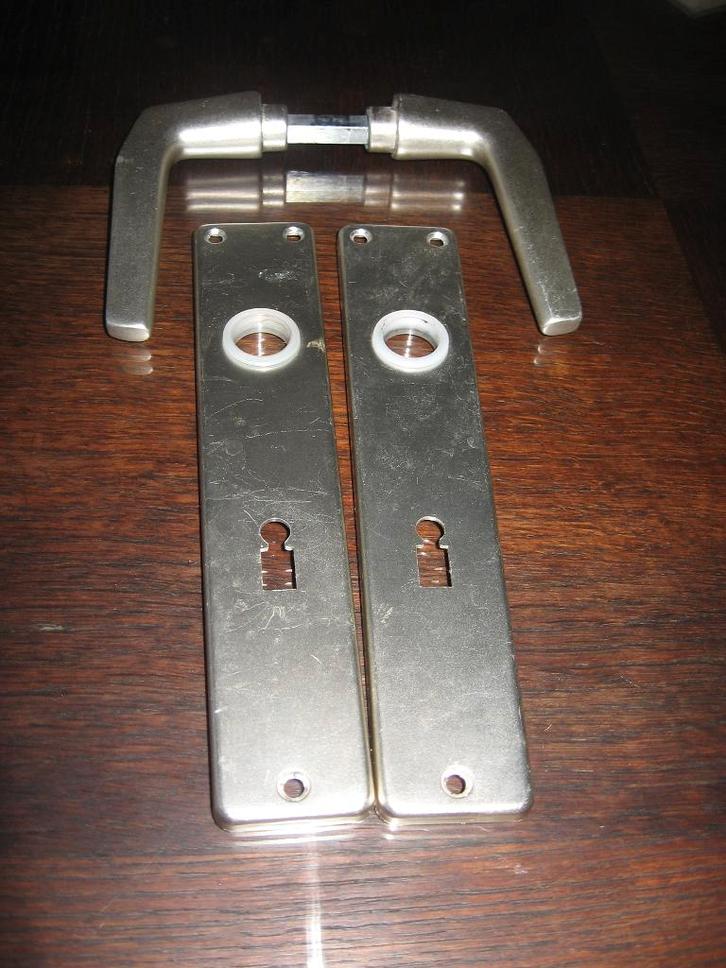 Ensemble de poignées de portes intérieures., Bricolage & Construction, Serrurerie de bâtiment & Dispositif de fermeture, Comme neuf