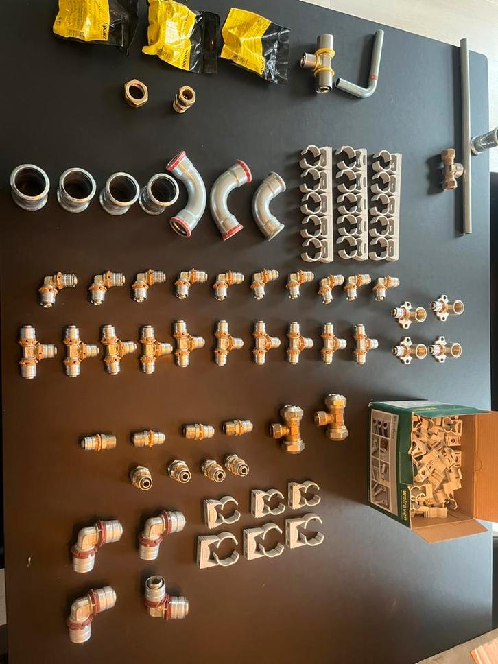 Uponor pers/ knelkoppelingen, Doe-het-zelf en Bouw, Verwarming en Radiatoren, Nieuw, Overige typen, Ophalen of Verzenden