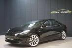 Tesla Model 3 44 kWh Standard Plus- Pano-Nav-360c-Leder-Gara, Auto's, Automaat, 4 deurs, Zwart, Leder