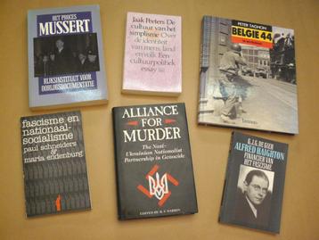 Boeken over fascisme, nationalisme, collaboratie, bevrijding beschikbaar voor biedingen
