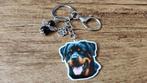 Sleutelhanger Rottweiler groot met beschermengeltje, Verzenden, Nieuw