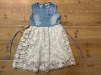 Kleed/jurk kant Smile Yes maat 146, Kinderen en Baby's, Kinderkleding | Maat 146, Ophalen of Verzenden, Zo goed als nieuw, Meisje
