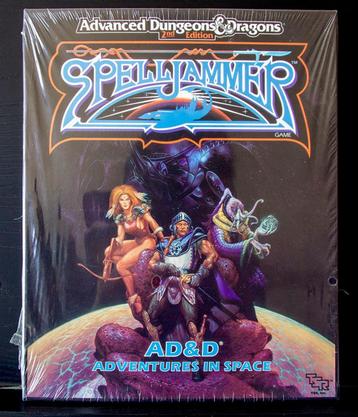 ADD 2nd Ed-Spelljammer, Adventures in Space-Basic Game 1989