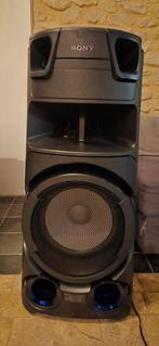 ENCEINTE BLUETOOTH SONY MHCV73D.CEL, TV, Hi-fi & Vidéo, Enceintes, Ensemble surround complet, Comme neuf, Enlèvement, Sony
