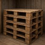 8 stevige EUR-pallets – €8, Doe-het-zelf en Bouw, Ophalen, Gebruikt, 50 mm of meer, Pallet