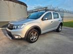 Dacia Sandero Stepway 0.9 Tce 65dkm bj 2017 Automaat Navi, Auto's, Dacia, Stof, 5 deurs, 3 cilinders, Zilver of Grijs