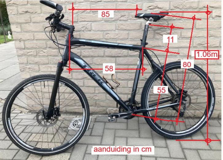 MTB TREK 4580 Four SERVES in heel goede staat, Fietsen en Brommers, Fietsen | Mountainbikes en ATB, Zo goed als nieuw, Trek, 49 tot 53 cm