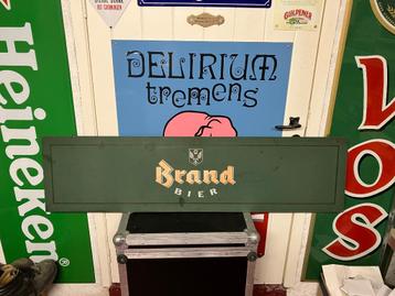 Brand bier bord, 120 x 31 cm beschikbaar voor biedingen