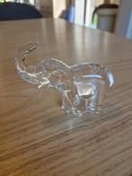 glazen beeldje olifant - 8cm hoog, Ophalen, Zo goed als nieuw, Dier