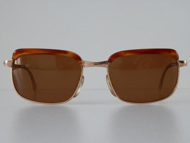 Marwitz Optima gouden zonnebril. Vintage., Handtassen en Accessoires, Zonnebrillen en Brillen | Dames, Zo goed als nieuw, Zonnebril