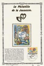 Feuillet d 'art tintin, Timbres & Monnaies, Timbres | Europe | Belgique, Envoi, Art